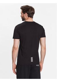 EA7 Emporio Armani T-Shirt 8NPT51 PJM9Z 1200 Czarny Regular Fit. Kolor: czarny. Materiał: bawełna #3
