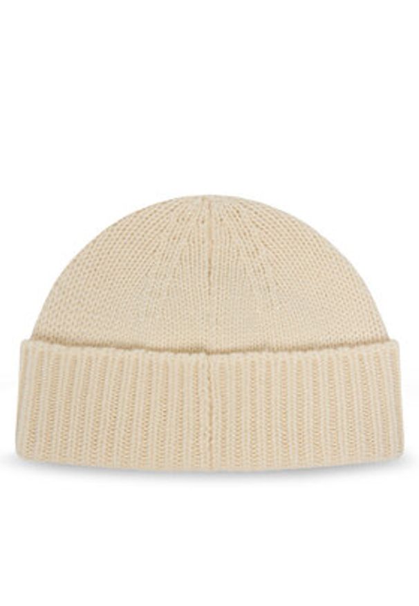 Lacoste Czapka RB4163 Écru. Kolor: kremowy. Materiał: wełna