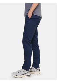 Jack & Jones - Jack&Jones Spodnie garniturowe Franco 12199893 Granatowy Super Slim Fit. Kolor: niebieski. Materiał: syntetyk