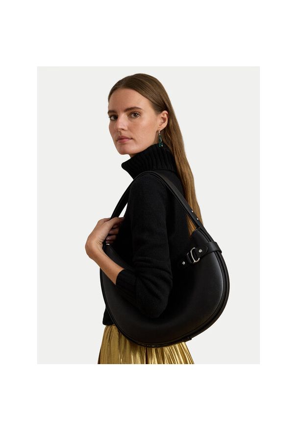 Lauren Ralph Lauren - Torebka LAUREN RALPH LAUREN. Kolor: czarny