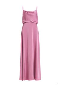 Hey Kyla Sukienka wieczorowa 5AI074HK Różowy Regular Fit. Kolor: różowy. Materiał: syntetyk. Styl: wizytowy