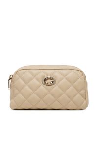 Guess Kosmetyczka PW7549 P5436 Beżowy. Kolor: beżowy. Materiał: skóra