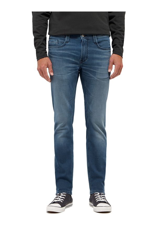 Męskie Spodnie jeansowe Mustang Style Oregon Slim K Denim Blue 1015873 5000 583