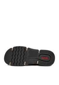 Rieker Sneakersy 45973-00 Czarny. Kolor: czarny. Materiał: syntetyk, materiał