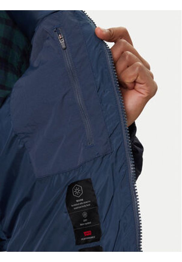 Levi's® Kurtka puchowa Rockridge A8557-0008 Granatowy Regular Fit. Kolor: niebieski. Materiał: syntetyk
