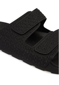 Hugo - HUGO Klapki Evander 50563289 Czarny. Kolor: czarny. Materiał: syntetyk #6