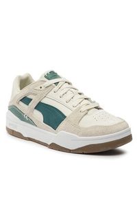 Puma Sneakersy Slipstream Premium Warm 390116 06 Écru. Materiał: zamsz, skóra