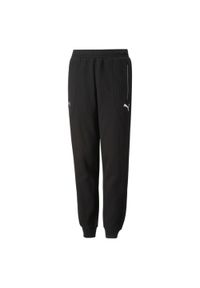 Spodnie Dresowe Sportowe Dziecięce Puma Mapf1. Kolor: czarny. Materiał: dresówka