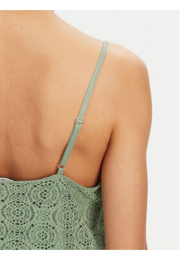 Vero Moda Top Maya 10325031 Zielony Regular Fit. Kolor: zielony. Materiał: syntetyk