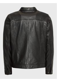 Serge Pariente Kurtka skórzana Tyson Czarny Regular Fit. Kolor: czarny. Materiał: skóra #3