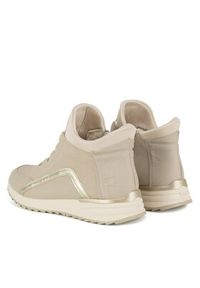 Rieker Trzewiki X8083-60 Beżowy. Kolor: beżowy. Materiał: materiał #2