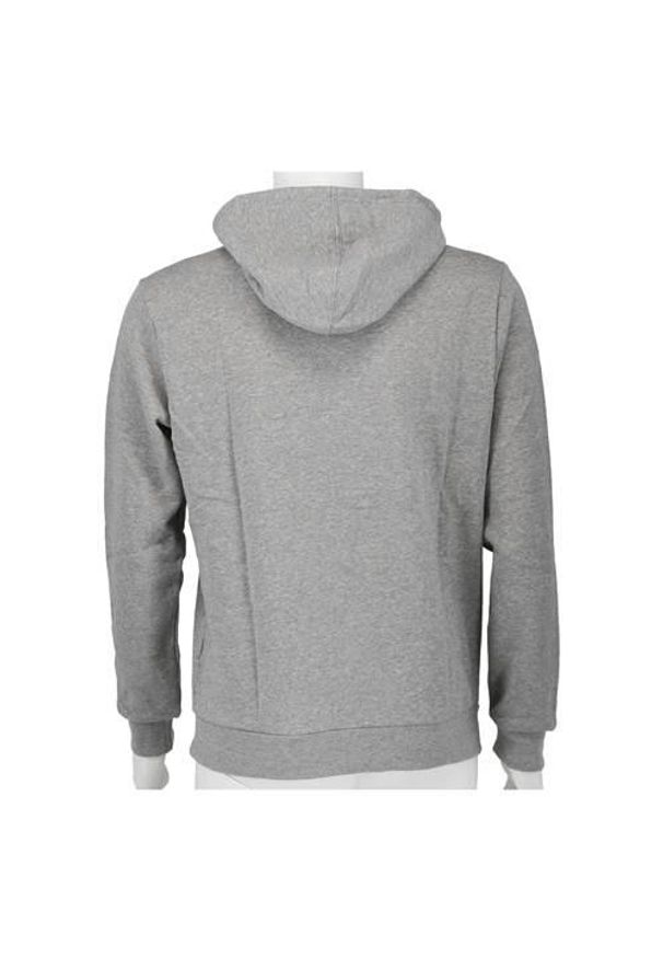 Bluza sportowa chłopięca Champion Big Logo Print. Typ kołnierza: kaptur. Kolor: szary. Wzór: nadruk. Styl: sportowy
