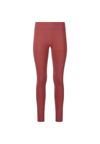 Damskie legginsy Athlecia Luxe. Kolor: czerwony. Materiał: materiał. Sport: fitness #1