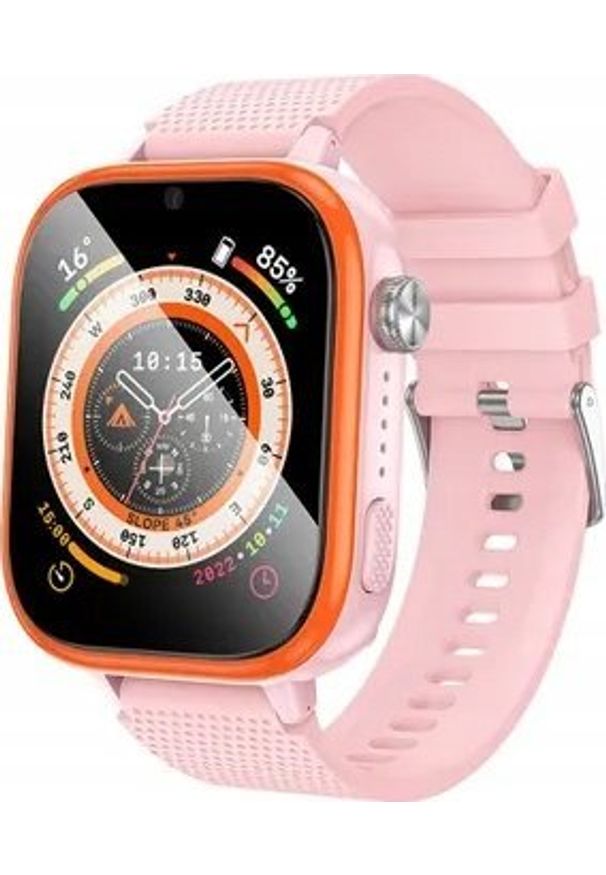 Hoco HOCO smartwatch dla dzieci z funkcją rozmowy 4G Y101 różowy. Rodzaj zegarka: smartwatch. Kolor: różowy