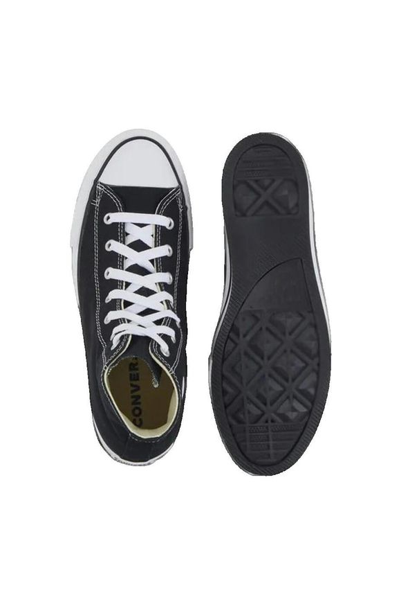Tenisówki Converse Model Chuck Taylor All Star Platform Kolor Czarny. Kolor: czarny. Materiał: tkanina, materiał. Obcas: na platformie. Model: Converse All Star. Sport: skateboard