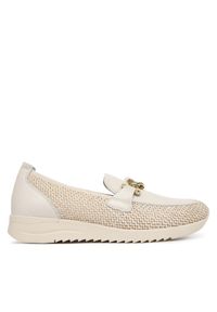 Półbuty Caprice. Kolor: kremowy #1