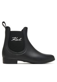 Karl Lagerfeld - Kalosze KARL LAGERFELD. Kolor: czarny