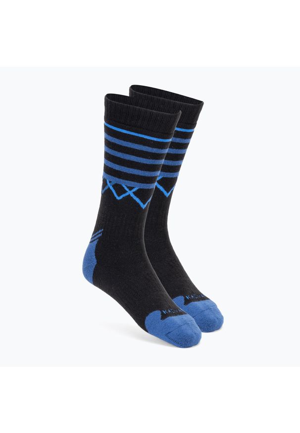 Skarpety KADVA Coryo. Kolor: niebieski, wielokolorowy, czarny. Sport: narciarstwo