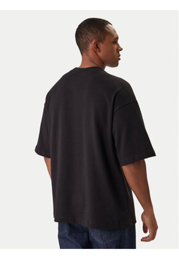 Calvin Klein T-Shirt S/S Crew Neck LV00NM2929 Czarny Relaxed Fit. Kolor: czarny. Materiał: bawełna