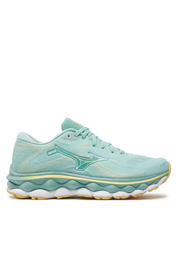 Mizuno Buty do biegania Wave Sky 7 J1GD2302 Turkusowy. Kolor: turkusowy. Model: Mizuno Wave