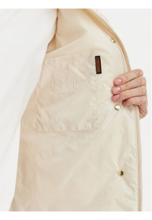 Marella Kurtka przejściowa Asti 2613481024 Écru Regular Fit. Kolor: kremowy. Materiał: syntetyk