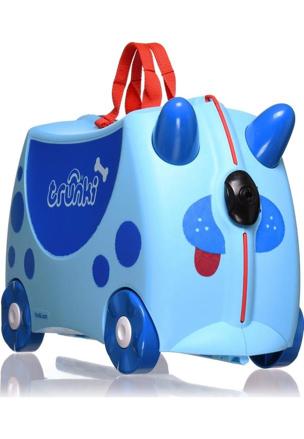 Trunki Niebieski Pies TRU-0063. Kolor: niebieski. Materiał: guma. Styl: wakacyjny, młodzieżowy