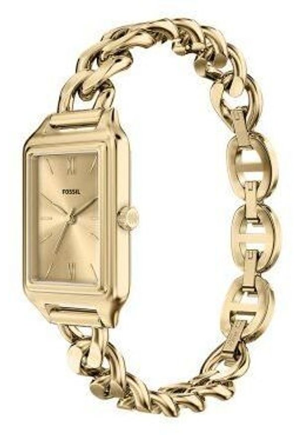 Zegarek Fossil Damski Raquel Bangle Chain Gold (ES5478)