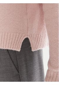 BOSS Sweter Febisan 50478315 Różowy Regular Fit. Kolor: różowy. Materiał: wełna #3