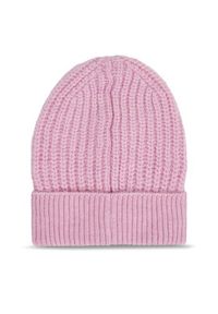 Tommy Jeans Czapka Tjw Cosy Knit Beanie AW0AW15462 Różowy. Kolor: różowy