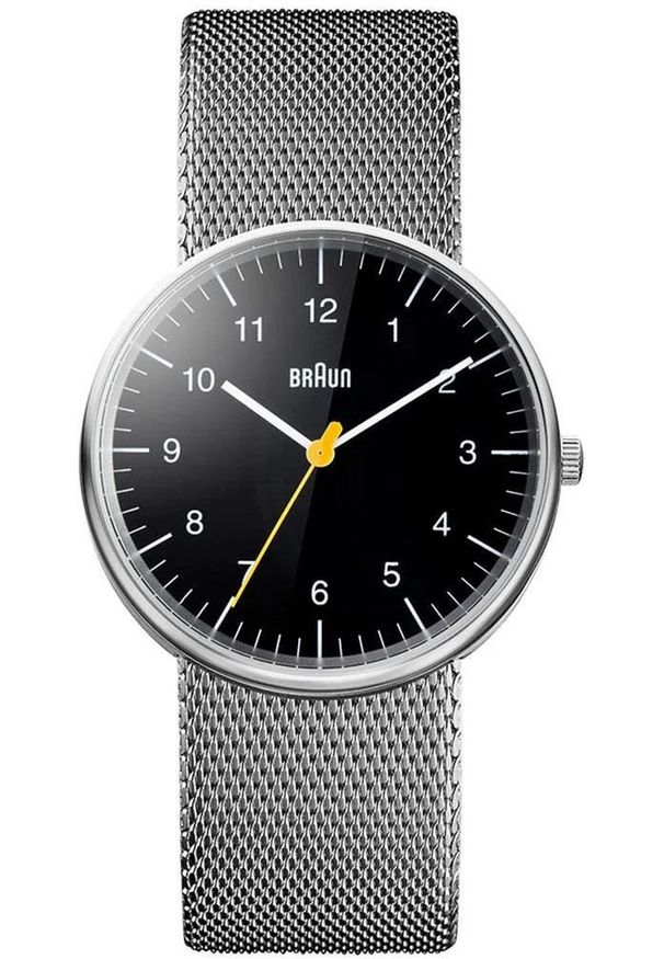Zegarek Braun Zegarek Braun BN0021BKSLMHG męski klasyczny 38 mm .. Styl: klasyczny