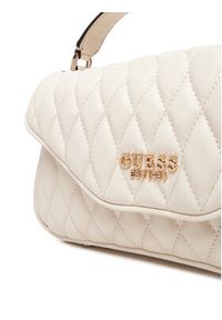 Guess Torebka Valla HWQG81 22200 Écru. Kolor: kremowy. Materiał: skórzane #6
