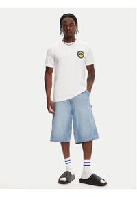 Quiksilver T-Shirt Circle Back Ss EQYZT08054 Biały Regular Fit. Kolor: biały. Materiał: bawełna #3