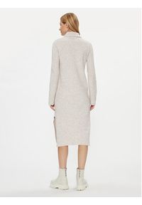 Noisy may - Noisy May Sukienka dzianinowa 27026911 Écru Comfort Fit. Materiał: syntetyk #4