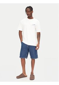 Jack & Jones - Jack&Jones Szorty jeansowe Alex 12273238 Granatowy Baggy Fit. Kolor: niebieski. Materiał: bawełna