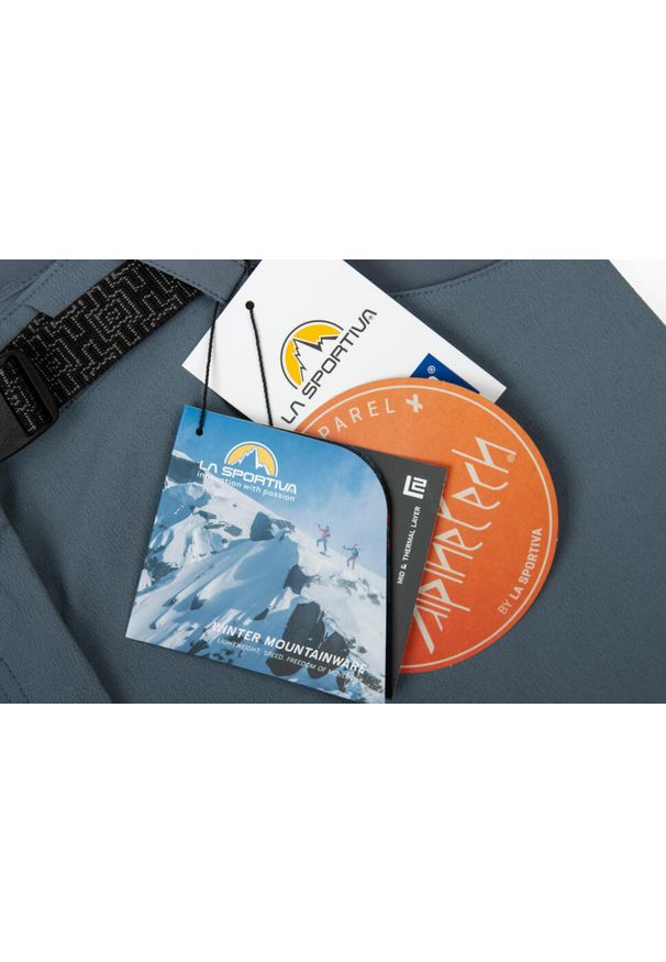 LA SPORTIVA - Spodenki trekkingowe damskie La Sportiva Lischana. Kolor: szary. Materiał: poliamid, elastan. Sport: turystyka piesza