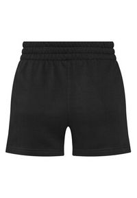 Under Armour Szorty sportowe Rival Fleece Short 1382723-001 Czarny Loose Fit. Kolor: czarny. Materiał: bawełna