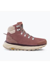 Buty trekkingowe damskie Jack Wolfskin Terraventure Urban Mid. Kolor: różowy, brązowy. Styl: sportowy