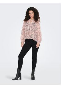 only - ONLY Bluzka Aida 15283695 Różowy Loose Fit. Kolor: różowy. Materiał: syntetyk #5