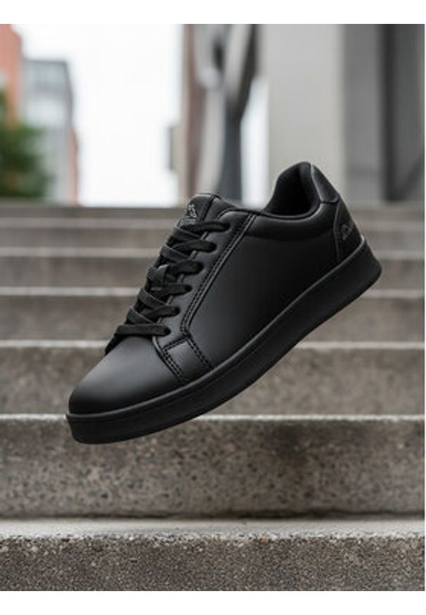 Kappa Sneakersy CEO-WP87-26146 Czarny. Kolor: czarny. Materiał: skóra