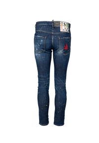 DSQUARED2 - Dsquared2 Jeansy "Skater Jean" | S71LB1165 S30789 | Mężczyzna | Granatowy. Okazja: na co dzień. Stan: obniżony. Kolor: niebieski. Sezon: lato. Styl: elegancki, casual #3