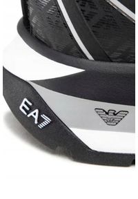 EA7 Emporio Armani - EA7 Czarne sneakersy męskie. Kolor: czarny #6