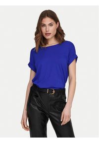 only - ONLY T-Shirt Moster 15106662 Niebieski Regular Fit. Kolor: niebieski. Materiał: wiskoza #1