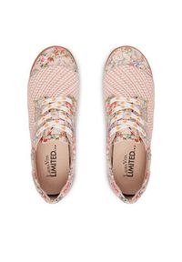 Laura Vita Półbuty Tivanao 04 Różowy. Kolor: różowy. Materiał: materiał #6