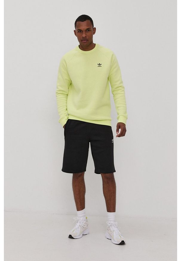 adidas Originals Szorty męskie kolor czarny. Okazja: na co dzień. Kolor: czarny. Styl: casual