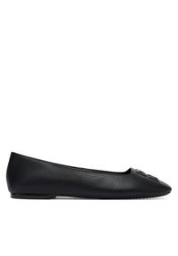 DKNY Baleriny K3522764 Czarny. Kolor: czarny. Materiał: skóra #1