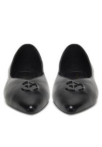 Eva Minge Baleriny LEILA-SLT14086-1 Czarny. Kolor: czarny. Materiał: skóra #7