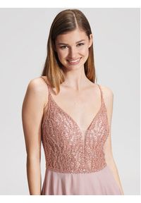 Hey Kyla Sukienka koktajlowa 5AC106HK Różowy Slim Fit. Kolor: różowy. Materiał: syntetyk. Styl: wizytowy #4