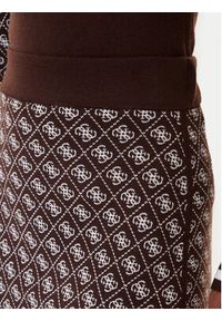 Guess Spódnica ołówkowa W5BD81 Z3JD2 Brązowy Slim Fit. Kolor: brązowy. Materiał: syntetyk #3