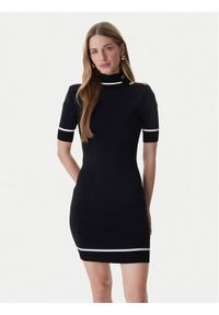 Marciano Guess Sukienka dzianinowa 6RGK24 5905Z Czarny Classic Fit. Kolor: czarny. Materiał: wiskoza #1