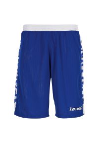 SPALDING - Krótki Spalding Essential Reversible. Kolor: wielokolorowy, niebieski, biały. Długość: krótkie. Sport: koszykówka #1